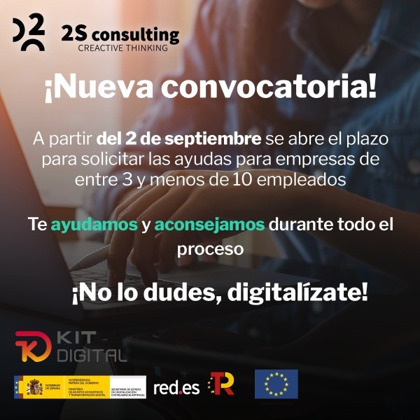 Kit digital: abierta la convocatoria de ayudas para empresas entre 3 y menos de 10 empleados