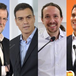 Los cuatro grandes partidos políticos a exámen